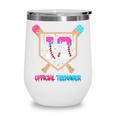 Baseball 13 Year Ice Cream Drip 13th Bday Official Teenager Wine Tumbler
