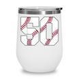 Baseball 1976 50th Birthday Vintage 50 Years Old Retro Wine Tumbler