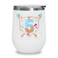 Baseball 5 Year Old Ice Cream Drip 5th Birthday Boy Number 5 Wine Tumbler Baseball 5 Year Old Ice Cream Drip 5th Birthday Boy Number 5 Wine Tumbler