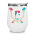 Baseball 6 Year Old Ice Cream Drip 6th Birthday Boys Player Wine Tumbler Baseball 6 Year Old Ice Cream Drip 6th Birthday Boys Player Wine Tumbler
