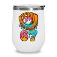 Baseball 67 Ice Cream Drip 67 Six Seven Meme 67th Birthday Wine Tumbler Baseball 67 Ice Cream Drip 67 Six Seven Meme 67th Birthday Wine Tumbler