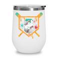 Baseball 8 Year Old Ice Cream Drip 8th Birthday Boy Number 8 Wine Tumbler Baseball 8 Year Old Ice Cream Drip 8th Birthday Boy Number 8 Wine Tumbler