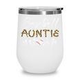 Baseball Auntie Leopard Baseball Heart Wine Tumbler Baseball Auntie Leopard Baseball Heart Wine Tumbler