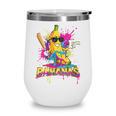 Baseball Banana Splatter Sports Kids Teens Wine Tumbler Baseball Banana Splatter Sports Kids Teens Wine Tumbler