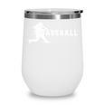 Baseball Batter Team Sport Player Coach Family Friends Fans Wine Tumbler Baseball Batter Team Sport Player Coach Family Friends Fans Wine Tumbler