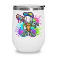 Baseball Boys Clothes For Boys Ice Cream Drip Baseball Stuff Wine Tumbler Baseball Boys Clothes For Boys Ice Cream Drip Baseball Stuff Wine Tumbler