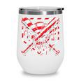 Baseball Candy Cane Christmas Baseball Ice Cream Drip Boys Wine Tumbler Baseball Candy Cane Christmas Baseball Ice Cream Drip Boys Wine Tumbler