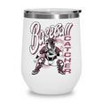 Baseball Catcher Gear Home Plate Wine Tumbler Baseball Catcher Gear Home Plate Wine Tumbler