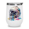 Baseball Catcher Mask Ice Cream Dripping Baseball Boys Wine Tumbler Baseball Catcher Mask Ice Cream Dripping Baseball Boys Wine Tumbler