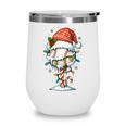 Baseball Christmas Ball Hat Snow Winter Premium Tri-Blend Wine Tumbler Baseball Christmas Ball Hat Snow Winter Premium Tri-Blend Wine Tumbler