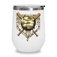 Baseball Drip For Boys Ice Cream Dripping Boys Baseball Camo Wine Tumbler Baseball Drip For Boys Ice Cream Dripping Boys Baseball Camo Wine Tumbler
