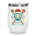 Baseball Drip Boys Youth Santa Christmas Baseball Wine Tumbler
