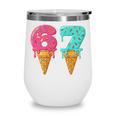 Baseball Drip Ice Cream 67 Baseball Wine Tumbler Baseball Drip Ice Cream 67 Baseball Wine Tumbler