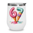 Baseball Drip Ice Cream 67 Wine Tumbler Baseball Drip Ice Cream 67 Wine Tumbler