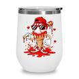 Baseball Drip Ice Cream Apparel Youth Boys Valentines Wine Tumbler Baseball Drip Ice Cream Apparel Youth Boys Valentines Wine Tumbler