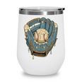 Baseball Drip Ice Cream Glove With Sprinkles And Ball Youth Premium Tri-Blend Wine Tumbler Baseball Drip Ice Cream Glove With Sprinkles And Ball Youth Premium Tri-Blend Wine Tumbler