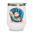 Baseball Drip Ice Cream Sprinkless Glove Boy Kid Wine Tumbler Baseball Drip Ice Cream Sprinkless Glove Boy Kid Wine Tumbler