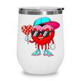 Baseball Drip Ice Cream Valentines Day Baseball Sport Boys Wine Tumbler Baseball Drip Ice Cream Valentines Day Baseball Sport Boys Wine Tumbler
