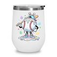 Baseball Drip Icecream Apparel Youth Boy Easter Wine Tumbler Baseball Drip Icecream Apparel Youth Boy Easter Wine Tumbler