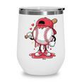 Baseball Drip Icecream Boy Kids Valentine Wine Tumbler Baseball Drip Icecream Boy Kids Valentine Wine Tumbler