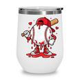 Baseball Drip Icecream Men Boy Valentine Wine Tumbler Baseball Drip Icecream Men Boy Valentine Wine Tumbler