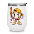 Baseball Drip Baseball Life Style 101 Apparel Youth Wine Tumbler