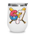 Baseball Drip Number 67 Player 67th Birthday Meme Wine Tumbler