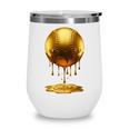 Baseball Dripping Drip Gold Sport Player Coach Baller Wine Tumbler Baseball Dripping Drip Gold Sport Player Coach Baller Wine Tumbler