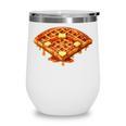 Baseball Dripping Waffle Field Wine Tumbler