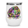 Baseball Glove Ice Cream Mardi Gras Dripping Boys Youth Kids Wine Tumbler Baseball Glove Ice Cream Mardi Gras Dripping Boys Youth Kids Wine Tumbler
