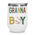 Baseball Granna Of The Birthday Boy Family Matching Wine Tumbler Baseball Granna Of The Birthday Boy Family Matching Wine Tumbler