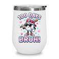 Baseball Ice Cram Drip 100 Days Of School 100th Boys Youth Wine Tumbler Baseball Ice Cram Drip 100 Days Of School 100th Boys Youth Wine Tumbler