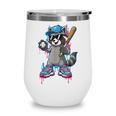 Baseball Ice Cream Drip For Boys And Girls Batter Game Day Wine Tumbler