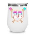 Baseball Ice Cream Drip Number 22 Player 22nd Birthday Wine Tumbler Baseball Ice Cream Drip Number 22 Player 22nd Birthday Wine Tumbler