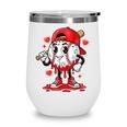 Baseball Ice Cream Valentine Dripping Game Day Men Boys Kids Wine Tumbler Baseball Ice Cream Valentine Dripping Game Day Men Boys Kids Wine Tumbler