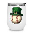 Baseball Leprechaun Hat Saint Patrick Retro Wine Tumbler Baseball Leprechaun Hat Saint Patrick Retro Wine Tumbler