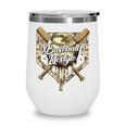 Baseball Life Lifestyle Home Plate Camo Ice Cream Drip Kids Wine Tumbler Baseball Life Lifestyle Home Plate Camo Ice Cream Drip Kids Wine Tumbler