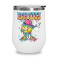 Baseball Life Style Apparel Youth Drip Baseball Boys Kid Wine Tumbler