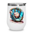 Baseball Lifestyle Apparel Youth Baseball Drip Ice Cream Wine Tumbler Baseball Lifestyle Apparel Youth Baseball Drip Ice Cream Wine Tumbler