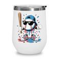 Baseball Lifestyle Apparel Youth Baseball Ice Cream Drip Wine Tumbler Baseball Lifestyle Apparel Youth Baseball Ice Cream Drip Wine Tumbler