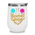 Baseball Lifestyle Baseball Drip Icecream Wine Tumbler Baseball Lifestyle Baseball Drip Icecream Wine Tumbler