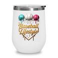 Baseball Lifestyle Drip Wine Tumbler Baseball Lifestyle Drip Wine Tumbler