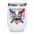 Baseball Lifestyle Shirt Youth Baseball Drip Icecream Boys Wine Tumbler
