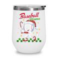 Baseball Mama Christmas Santa Hat Xmas Softball Mom Wine Tumbler Baseball Mama Christmas Santa Hat Xmas Softball Mom Wine Tumbler