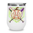Baseball Pumpkin Halloween Baseball Drip Spooky Halloween Wine Tumbler Baseball Pumpkin Halloween Baseball Drip Spooky Halloween Wine Tumbler