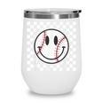 Baseball Season Happy Game Day Trendy Sports Vintage Wine Tumbler Baseball Season Happy Game Day Trendy Sports Vintage Wine Tumbler