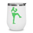 Baseball Shamrock St Patrick's Day Saint Paddy's Wine Tumbler Baseball Shamrock St Patrick's Day Saint Paddy's Wine Tumbler