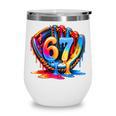 Baseball Stuff Six Seven 67 Ice Cream Drip 6 7 Baseball Kids Wine Tumbler Baseball Stuff Six Seven 67 Ice Cream Drip 6 7 Baseball Kids Wine Tumbler