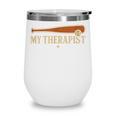 Baseball Tee My Therapist Bat Men Women Kids Wine Tumbler Baseball Tee My Therapist Bat Men Women Kids Wine Tumbler