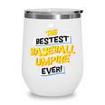 Best Baseball Umpire Job Occupation Wine Tumbler Best Baseball Umpire Job Occupation Wine Tumbler